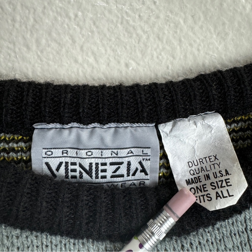 Venezia Sweater Tiger Vintage OSFM - Picture 2 of 6